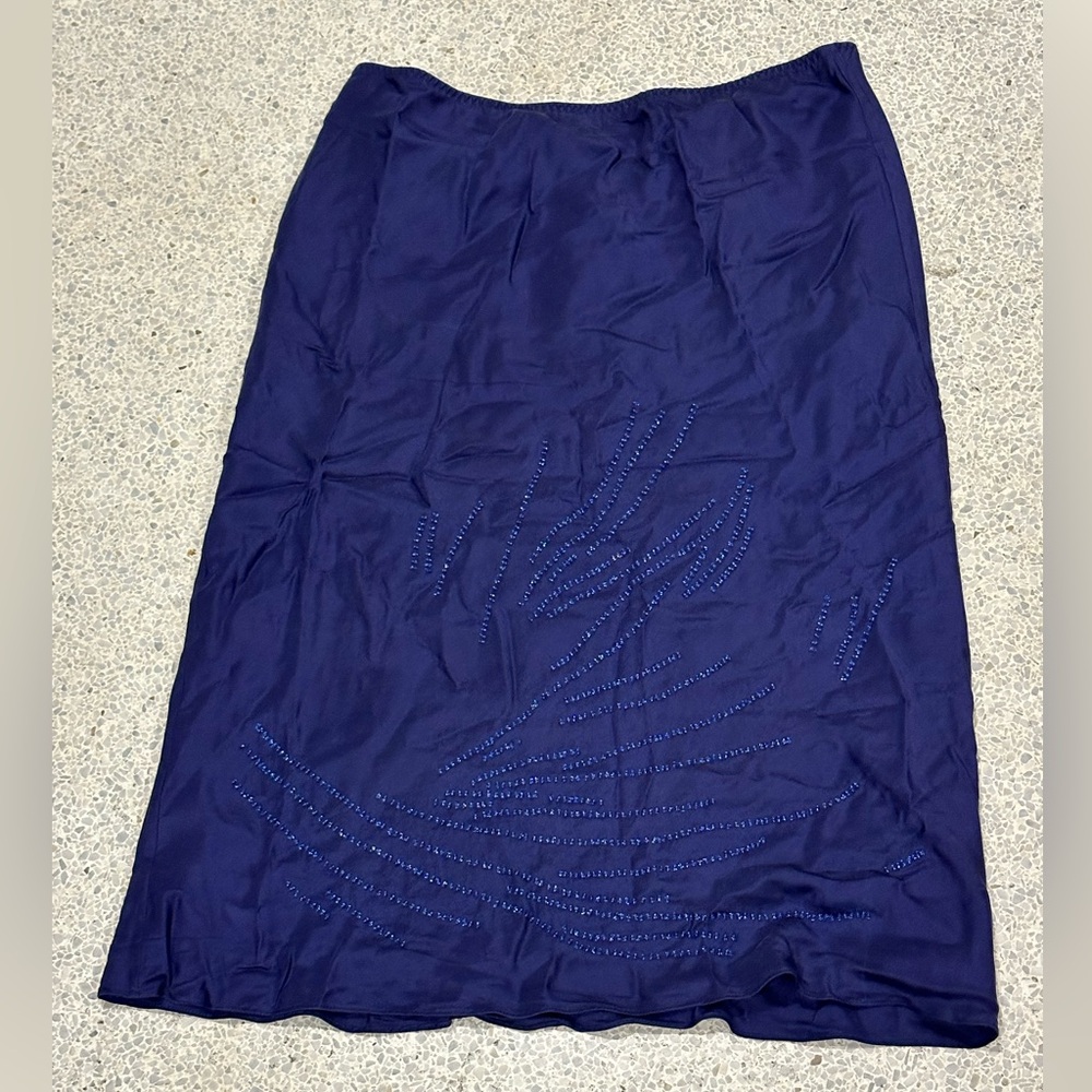 Silk skirt